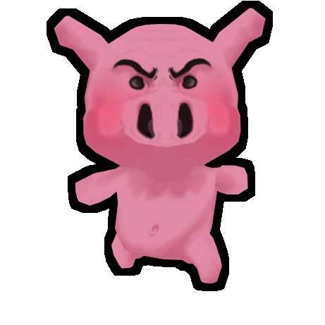 Animated pig gif